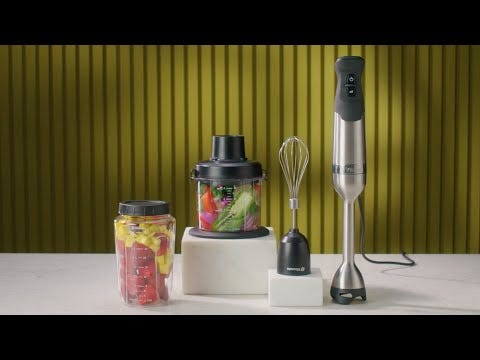 4-Piece Deluxe Immersion Blender Bundle