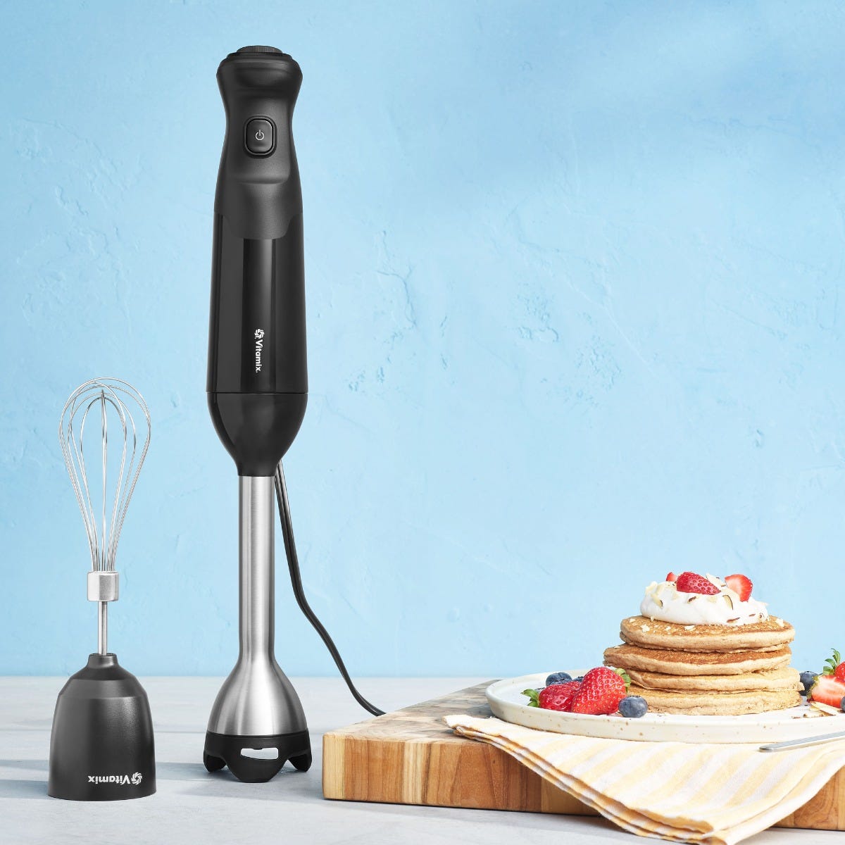 2-Speed Immersion Blender + Whisk Attachment