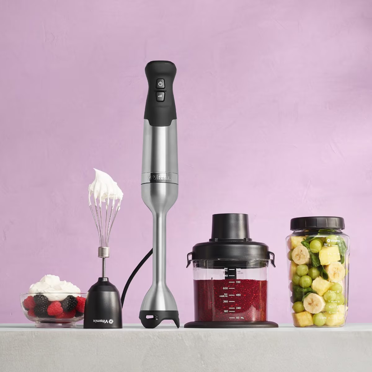 4-Piece Deluxe Immersion Blender Bundle