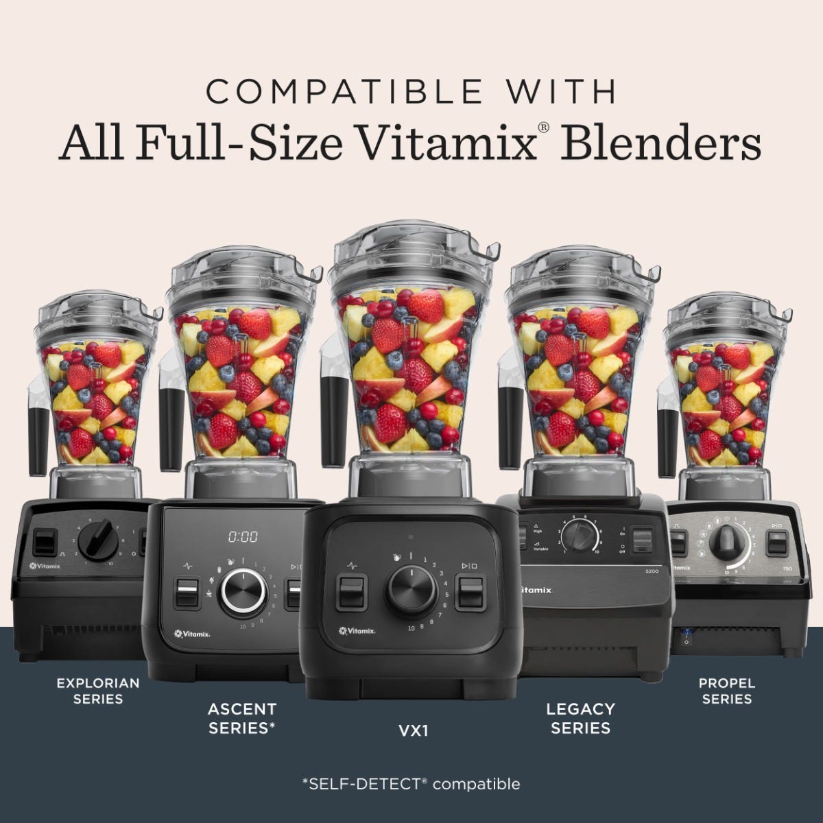 48-ounce Container with SELF-DETECT - Blender Containers