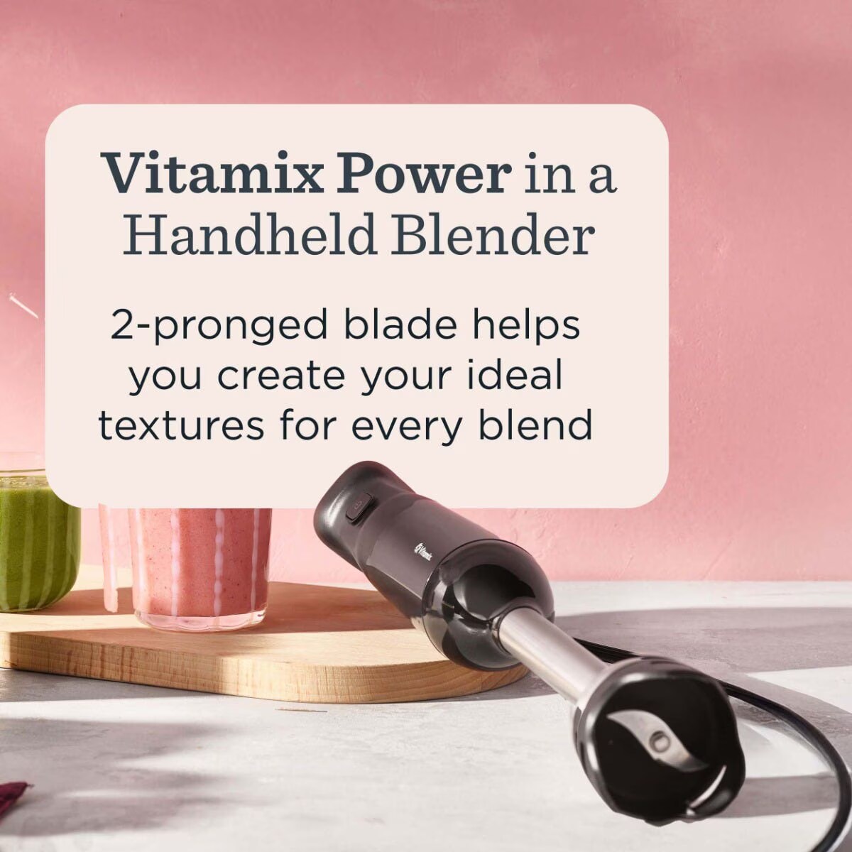 2-Speed Immersion Blender + Whisk Attachment