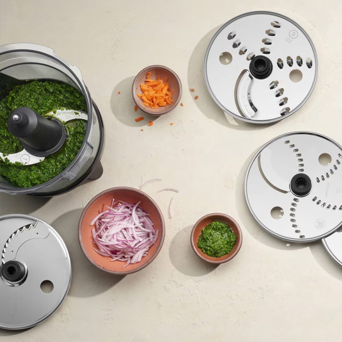 Amway Food Processor パーツセット フードプロセッサー ＋ケース付オプションパーツセット：Amway