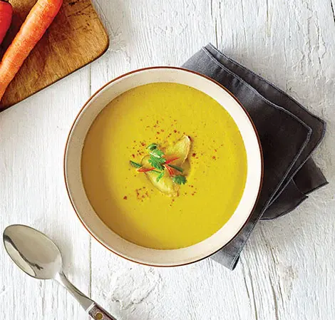 Thai Ginger Soup With Cashews