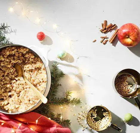 Apple and Ancient Grain Porridge