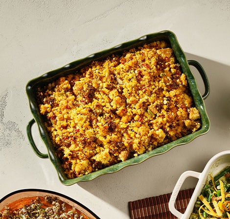 Masa and Chorizo Stuffing