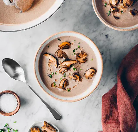 Cashew Cream of Mushroom