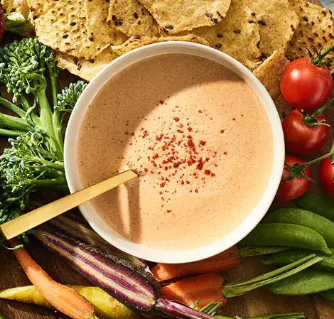 Red Pepper Cashew Queso