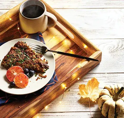 Butternut Squash and Potato Hash Browns